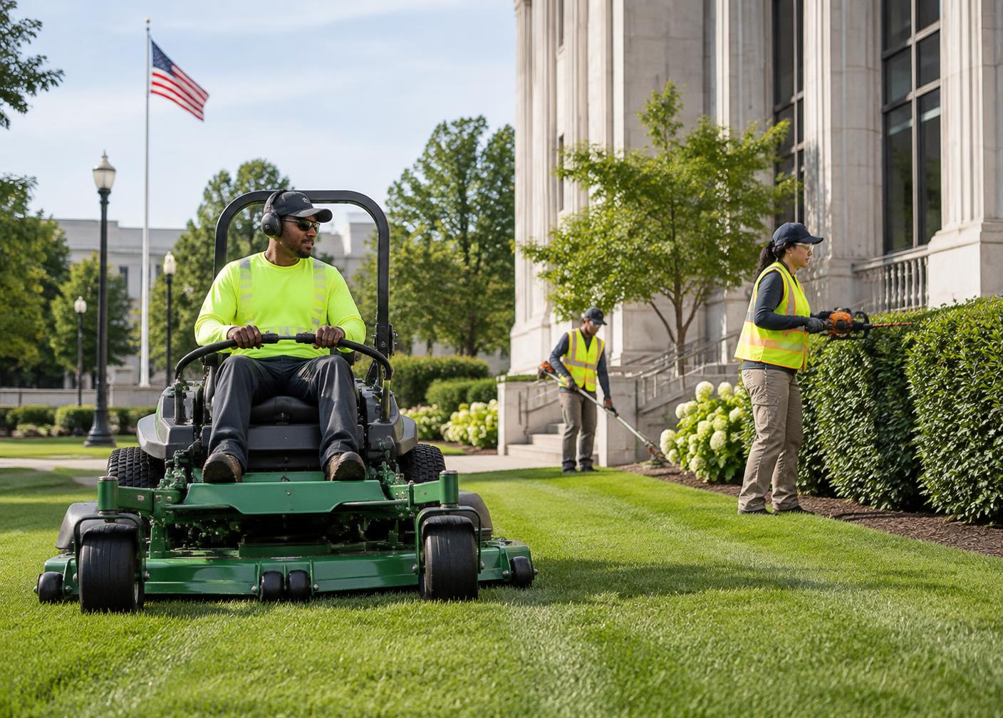 Landscaping & Grounds commercial service environment